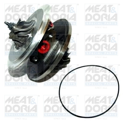 Core assembly, turbocharger